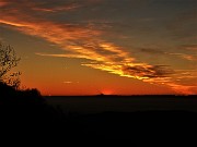 07 Tramonto iinfuocato sul Monviso visto dalla Forcella Alta